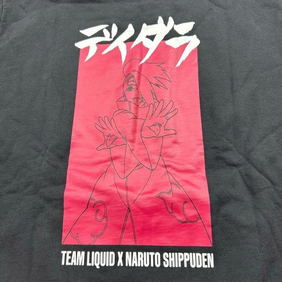 NEW! Men’s Team Liquid x Naruto Shippuden Hooded Sweatshirt Size Medium W/Tags - Picture 6 of 7